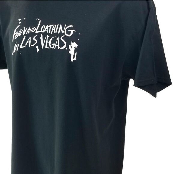 Fear and Loathing in Las Vegas Hunter S. Thompson Oversized Movie Tee Rock Tee - Picture 3 of 4